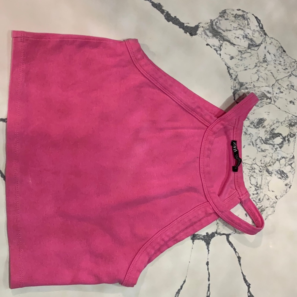 Medium pink ZARA tank top and good condition,